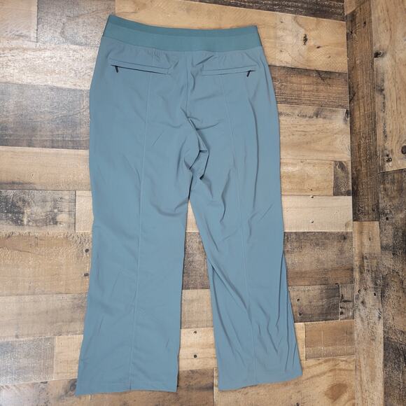 Athleta Womens 10P Cosmic Kick Flare Pull On Pant Metropolis‎ Gray Casual 981485 - Picture 5 of 13